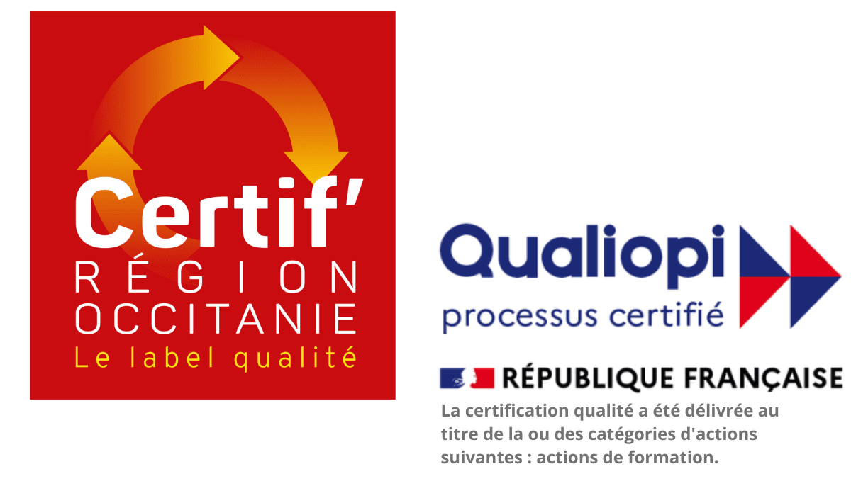 Logo Certif'Région et Qualiopi